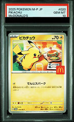 McDonald's Pikachu 020/M-P PSA 10 - Promo Pokemon (JAP)
