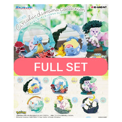 Re-ment Circular Diorama Collection - Set Completo da 6
