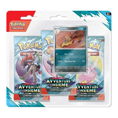 Avventure Insieme Pokemon - Blister 3 Bustine (ITA)