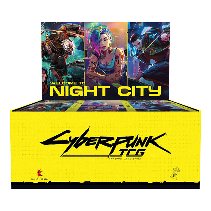 CYBERPUNK TCG - WELCOME TO NIGHT CITY - BOX 24 BUSTE (ENG)