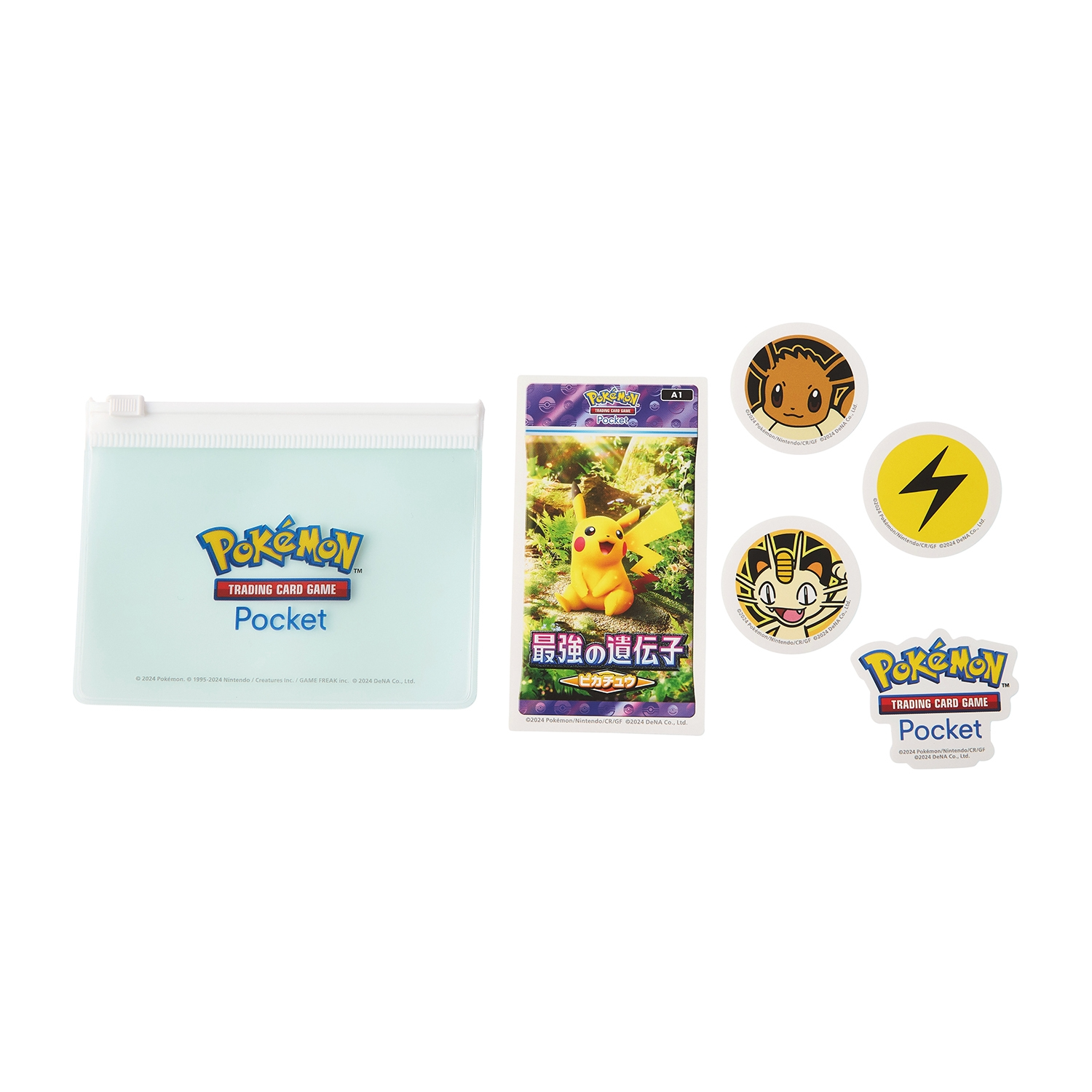 Pokemon Pocket - Astuccio con Stickers