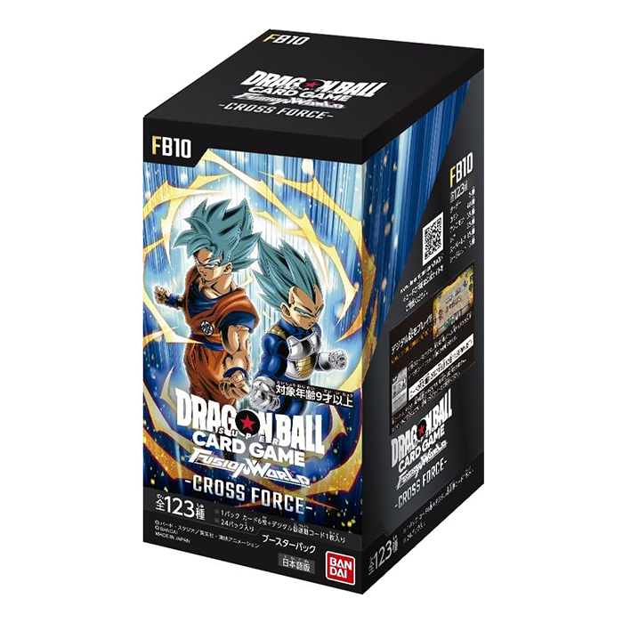 Dragon Ball Fusion World FB10 - Cross Force Box 24 buste (Jap)